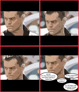 Remove R Comic (aka rm -r comic), by Gary Marks:Bouncing bad-ass Bourne